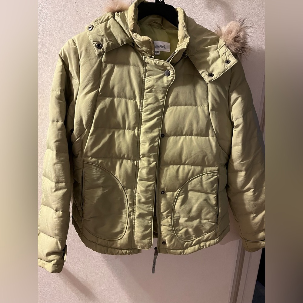 Woman’s size large Calvin Klein puffer jacket